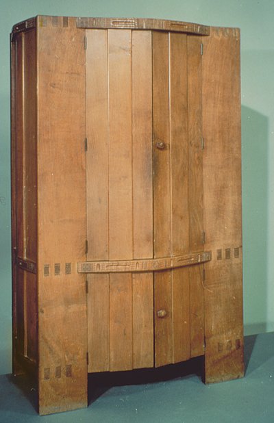 Wardrobe, c.1902 by Ernest Barnsley